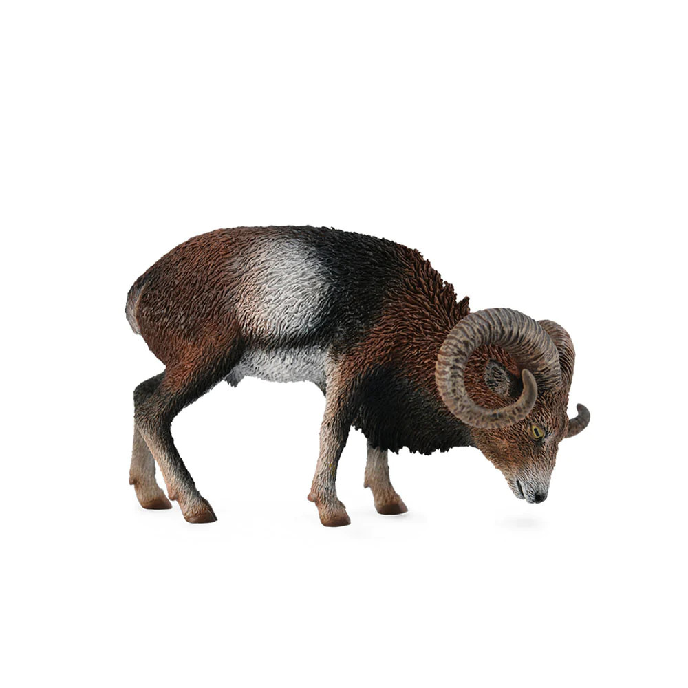CollectA Realistic Animal Replica European Mouflon Figure Large Ages 3+ and Up