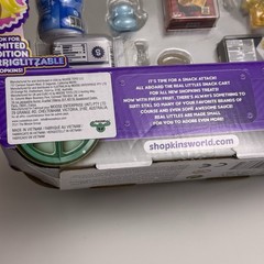 Shopkins Real Little Snack Time Cart 16 Mini Pieces Real Brands Special Edition