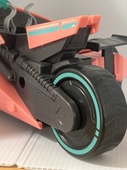 Paw Patrol Liberty Figure Mighty Movie Vehicle Motorcycle Pink Bike Car Toy