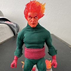 Custom Eight 8 Gates Might Guy Action Figure 6 Inch Naruto 1/12