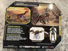 Creative Beast Studio Cyberzoic Deinonychus Antirrhopus Dinosaur 1:18 Scale