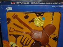 BIG JIM ADVENTURE GEAR EQUESTRAIN #9922 1976 BOXED