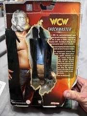 WCW Mattel Elite SDCC Exclusive The Shockmaster Debut Figure AEW Flashback Intro