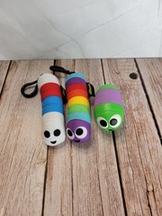 Slither.io Series 1 Mystery Plush Clip-On Lot of 3 Bendable Toys Bonkers Toys