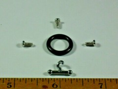 GI Joe 3.75 in 3 3/4in O-ring T-Hook Screws 5 piece replacement waistband O-ring