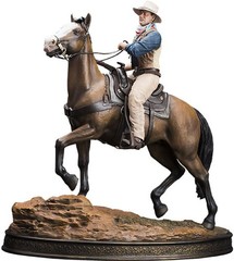 Infinite Statue Sideshow John Wayne on horse 1/6 1:6 figure US seller RARE NEW
