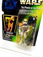 Sandtrooper Star Wars Power of the Force Holo Sticker Tomy Takara Japan Variant