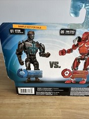 Real Steel Versus 2 Pack Atom vs Twin Cities Robots Jakks Pacific Figures NEW!
