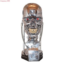 The Terminator T2 Arnold T800 1:1 Life-size Bust Endoskeleton Resin Statue Model