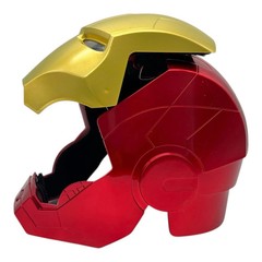Iron Man Mark VII Headgear 1:1 Helmet LED Eyes Gold CG7248 Wearable New In Box