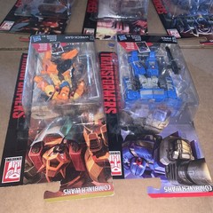 Hasbro Transformers Combiner Wars Chop Shop Pipes Wreck Gar Thunder cracker Rodi