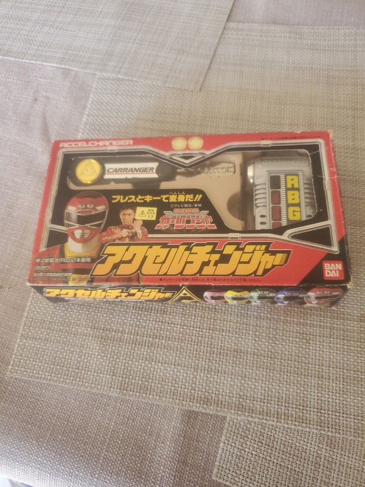 Power Rangers Turbo ranger Morpher Carranger Accelchanger sentai Bandai
