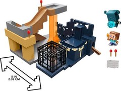Minecraft Mini Mode Rise of the Warden Playset with Steve and Warden Figures
