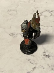 Vintage Metal Miniature Figurines Dungeons & Dragons Tabletop Lot of 5 w/ Dragon