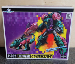 TFC Toys Cyberjaw P-002 – part of Poseidon Combiner – nearly complete