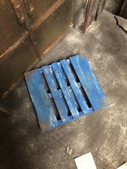 1:12 Scale Blue Pallet Prop Diorama Action Figure Photography