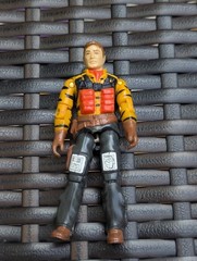 Vintage Hasbro 1988 GI Joe Tiger Force Skystriker Rat Pilot Action Figure