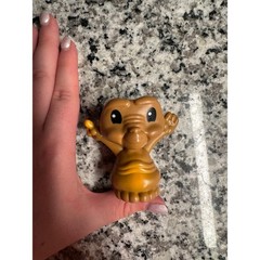 Vintage E T The Extra Terrestrial Character Toy Figure Brown