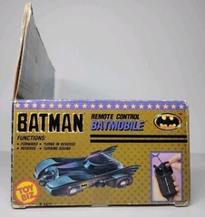 Rare BATMAN Remote Control BATMOBILE #4431 New In Box 1989 Toy Biz Collectible