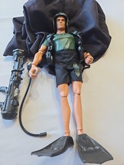 GI Joe Vs. Cobra Spy Troops 12″ Air Assault Barrel Roll Parachute Figure. 1994