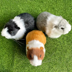 Realistic Hamster Plush Toy Lifelike Soft Stuffed Animal Gift