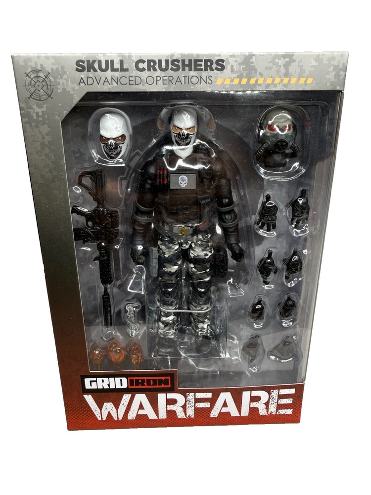 Gridiron Warfare Skull Crushers Advanced Operation Monster Force 1/12 Scale 6.5”