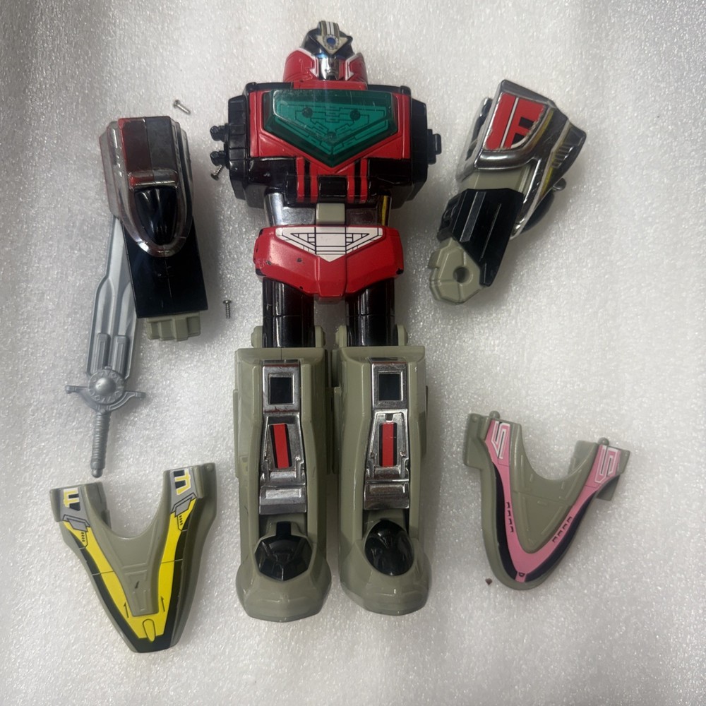 Power Rangers Red Time Force Robo Timeranger Deluxe Megazord 2000 Bandai *PARTS*