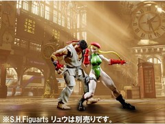 Street Fighter V S.H. Figures Cammy No. 03 Tamashii Nations Bandai Capcom