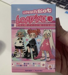 Pop Mart x Lil Peach Riot Loading Series Blind Box Figure – NEW UNOPENED SEALED