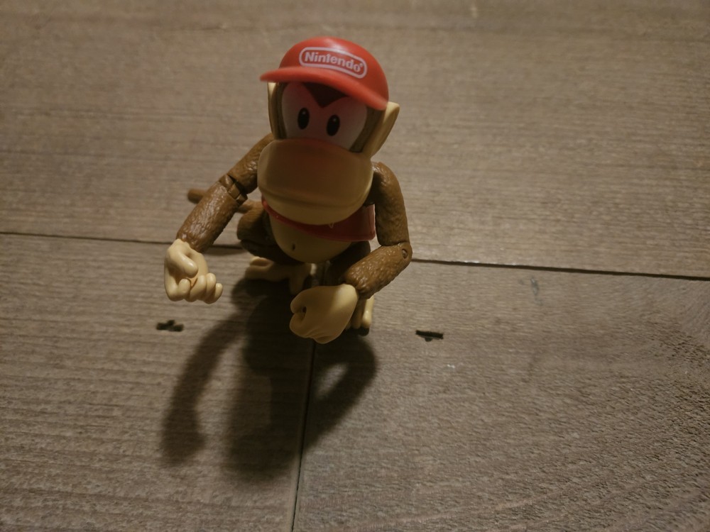 JAKKS Pacific Nintendo Donkey Kong Diddy Kong Action Figure Red Hat Shirt 2014