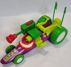 Hero World The Joker Funny Car dragster DC Super Friends Batman 2010 FisherPrice