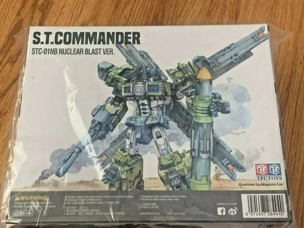 TFC STC-01NB Supreme Techtial Commander TRANSFORMER AUTOBOT OPrime Nuclear USA