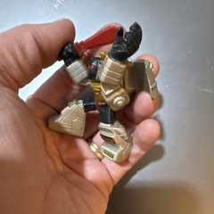 Hasbro Robot Action Figure Gold/Black/Red Plastic w/ Sword 2006