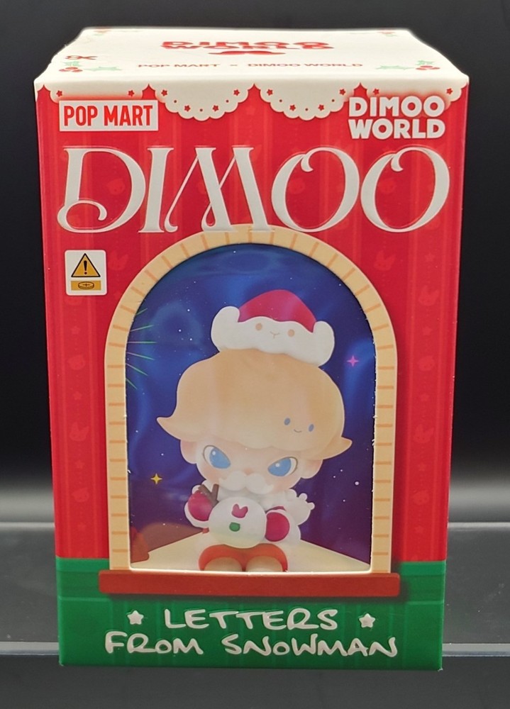 Pop Mart-100 % Authentic Dimoo Letters From Snowman Blind Box- New Sealed
