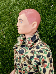 Vintage 1969 Hasbro GI Joe Red Top The Adventures of Secret Agent/spy Island set