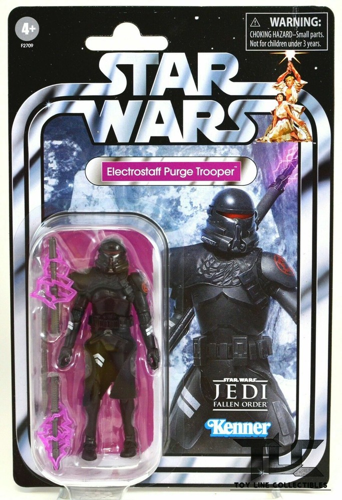 STAR WARS VINTAGE COLL: ELECTROSTAFF PURGE TROOPER (JEDI FALLEN ORDER) – VC195
