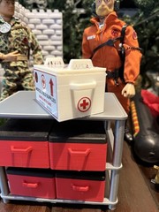 1/6 Scale 12″ Gi Joe Adventure Team Medical Supplies Container