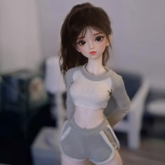 Female Seamless Action Figure All Silicone, Flexible Female Figure, Suitable for