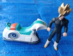 2002 DRAGONBALL Z DBZ Irwin Toy Flying Air Bike #67 w/ Gohan Vintage Working