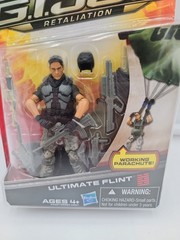Hasbro GIJOE Retaliation 3.75″ Ultimate Flint MOC With Parachute