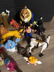 Lot of 45 Disney + Figurines Cake Toppers & Toy Figures Princess & More!
