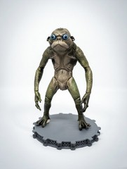 Bud Kalisk Predator Badlands Figure – Hand-Painted 15cm Custom w/ Stand