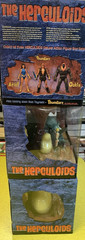Herculoids Action Figures Complete Set 3 Full Boxed 2003 (NEW) Sealed Toynami