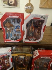 Jakks, And Mattel Ultimate Warrior Wrestling Figure Lot All New & Unopened