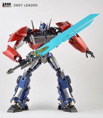 NEW IN STOCK Iron Warrior IW-07 Leader DLX Optimus Prime Action Figure Model Toy