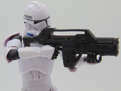 1:12 Custom Sci-Fi Laser Pulse Blaster Rifle Weapon for 6″ STAR WARS Figures