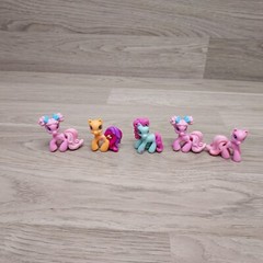 My Little Pony Hasbro Assorted Lot of 16 Various Sizes & Colors of Equine Ponies
