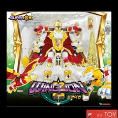 SUPER 10 WING LION Double Dragon Transforming Robot Action Figure Youg Toys 2022