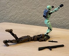 Dummy 13 Posable Action Figure – FULLY ASSEMBLED with ACCESSORIES