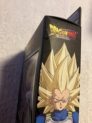 Bandai Dragon Ball Z Dragon Stars Series Super Saiyan 3 Vegeta Daima Ver DMG Box